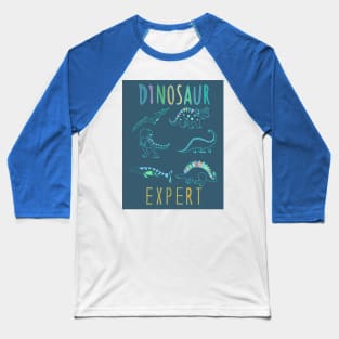 Dinosaur expert! Baseball T-Shirt